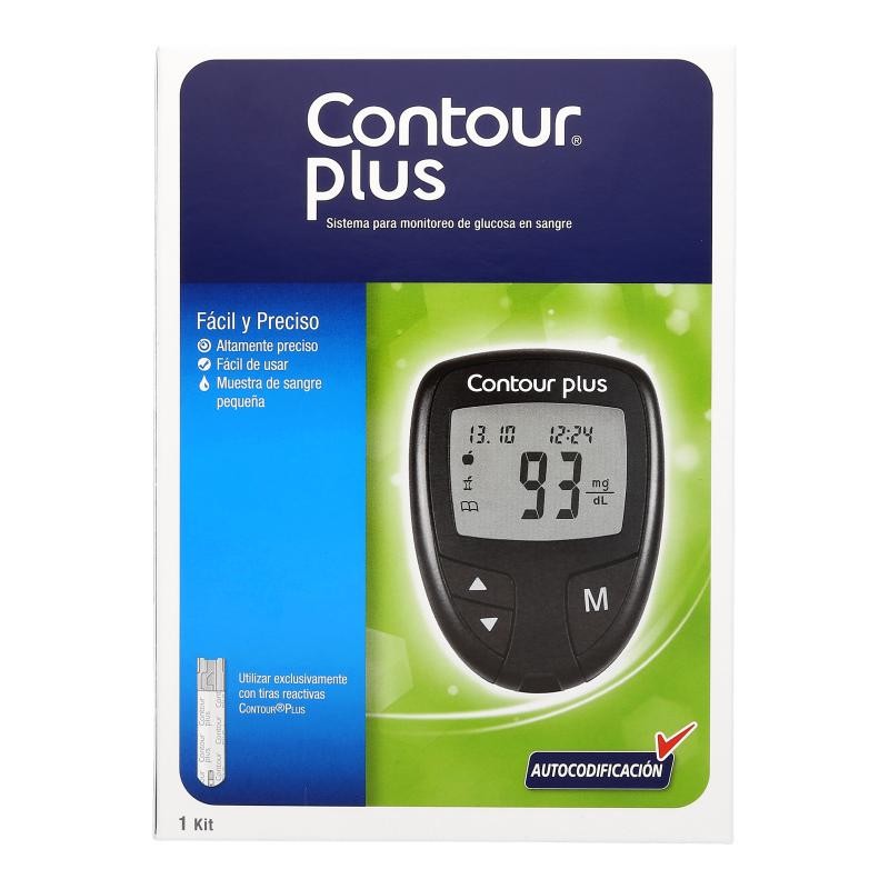 Glucómetro Contour Plus Kit