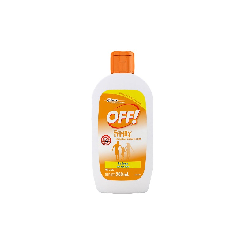 Repelente OFF! Family No Graso Crema