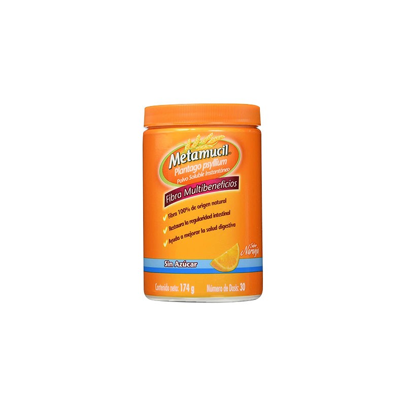 Metamucil Sin Azucar  naranja