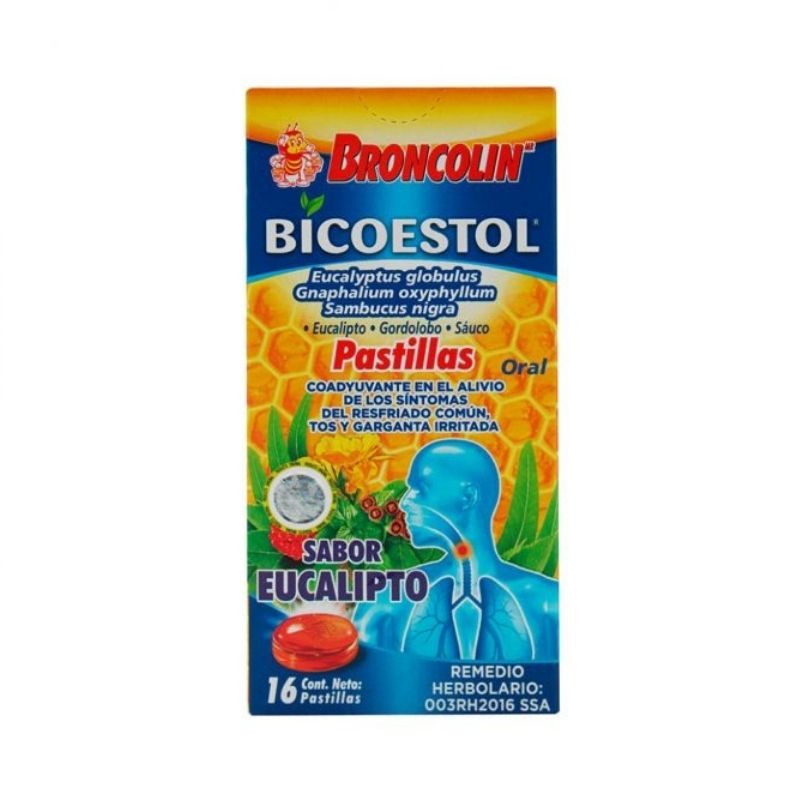 Broncolin Bicoestol  eucalipto