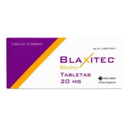 Blaxitec 20 Mg 10 Tabletas