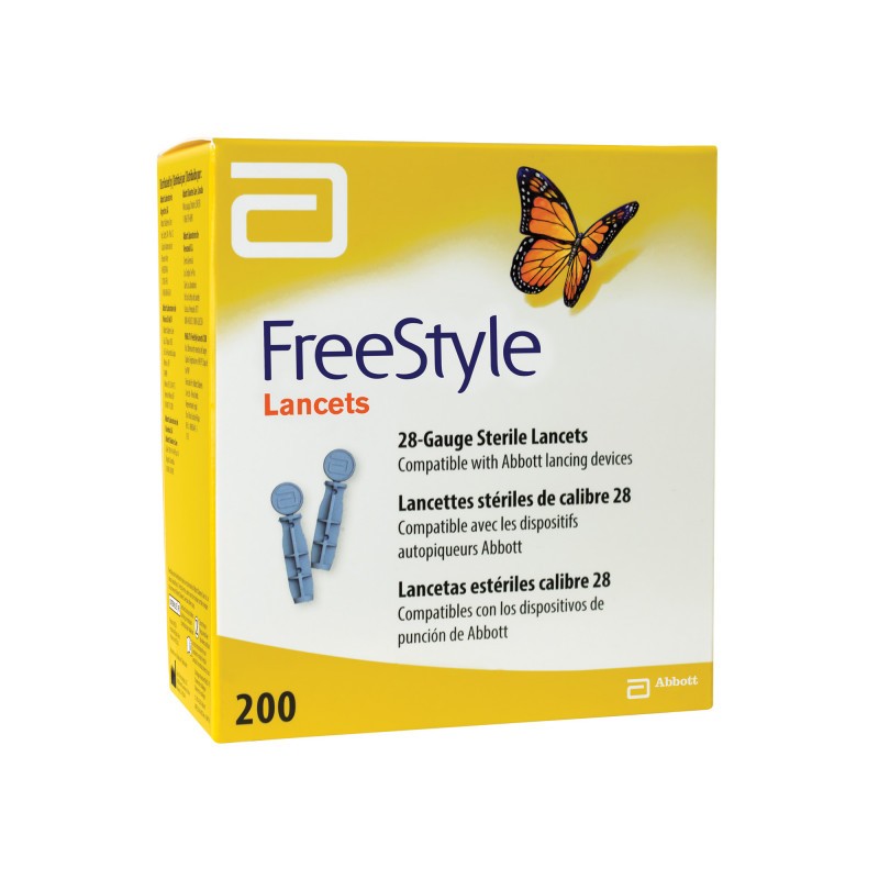 Lancetas Freestyle Calibre 28