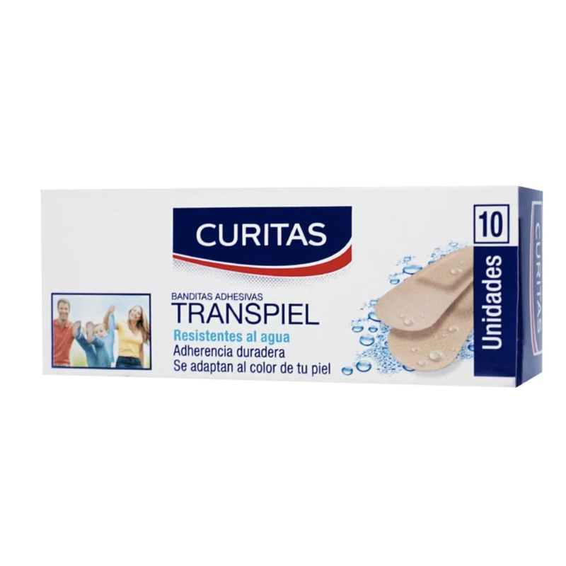 Curitas Transpiel Resistentes al Agua