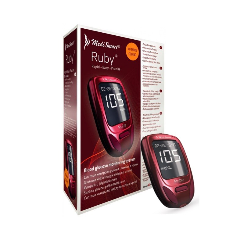 Glucometro Medismart Ruby